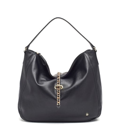 Benetton hobo bag Tiffany - černá