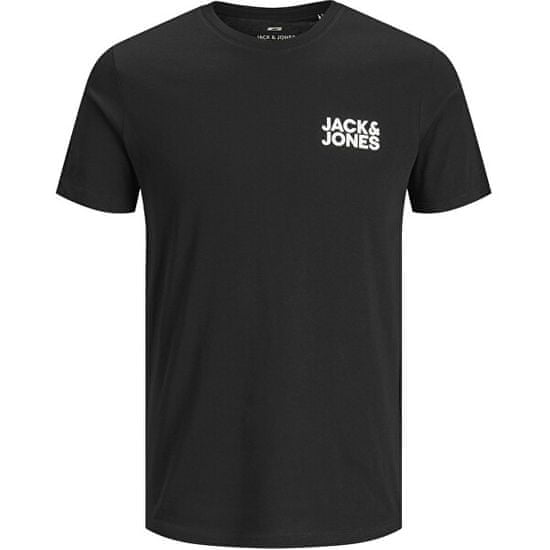 Jack&Jones Pánské triko JJECORP Slim Fit 12151955 Black