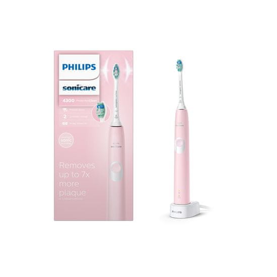 Philips Sonicare sonický zubní kartáček 4300 HX6806/04 LEVNĚ