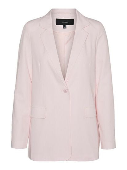 Vero Moda Dámský blejzr VMZELDA Loose Fit 10259211 Parfait Pink