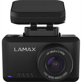 Autokamera LAMAX T10 4K GPS (s hlášením radarů) černá barva