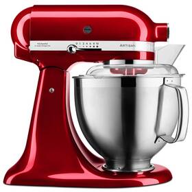 Kuchyňský robot KitchenAid Artisan 5KSM185PSECA červená barva