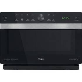 Mikrovlnná trouba Whirlpool Supreme Chef MWSC 833 SB stříbrná barva