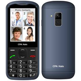 Mobilní telefon CPA Halo 28 Senior modrá barva