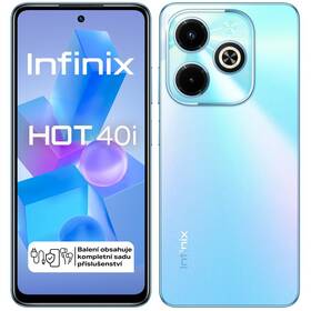 Mobilní telefon Infinix Hot 40i 4 GB / 128 GB modrá barva