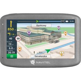 Navigační systém GPS NAVITEL E505 MAGNETIC černá barva