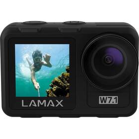 Outdoorová kamera LAMAX W7.1 černá barva AKCE