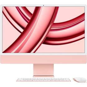 Počítač All In One Apple iMac 24" CTO M3 8-CPU 10-GPU, 24GB, 2TB - Pink CZ