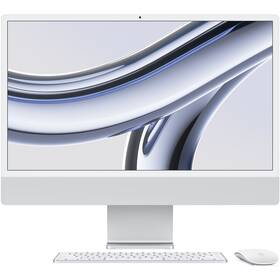 Počítač All In One Apple iMac 24" M3 8-CPU 10-GPU, 512GB - Silver CZ