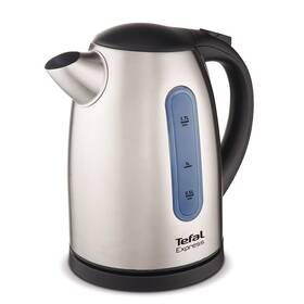 Rychlovarná konvice Tefal Express II Inox KI170D40 černá barva