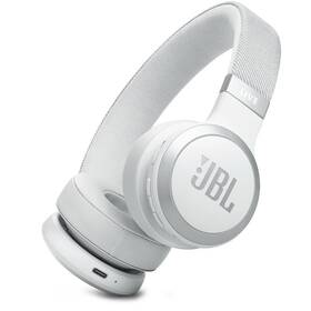 Sluchátka JBL Live 670NC bílá barva