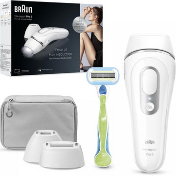 Braun IPL Silk-expert Pro 3 PL3122+ pouzdro a 2 hlavy