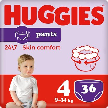 HUGGIES Pants Jumbo vel. 4 (36 ks)