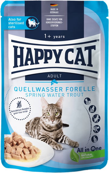 Happy Cat Kapsička Culinary MIS Quellwasser-Forelle 85 g