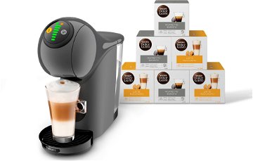 KRUPS KP243B10CZ Nescafé Dolce Gusto Genio S dárkový set s 96 kapslemi Kávovar