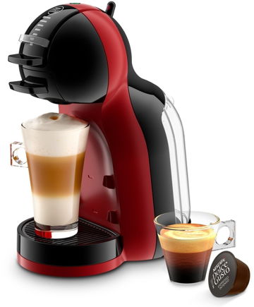 KRUPS KP123H10 Nescafé Dolce Gusto Mini Me černé/červené