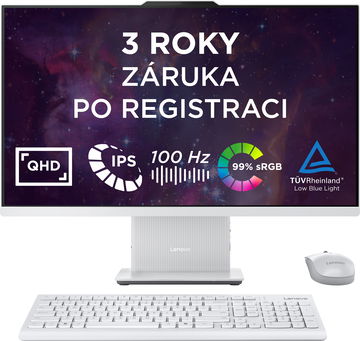 Lenovo IdeaCentre AIO 27IRH9 Cloud Grey (záruka na 3 roky po registraci) LEVNĚ