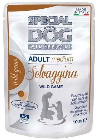 Monge Special Dog Excellence Medium Adult Wild zvěřina 100g