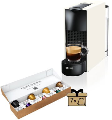 NESPRESSO KRUPS Essenza Mini Pure White XN1101