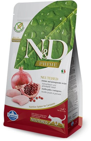 N&D Prime Cat Neutered Chicken & Pomegranate 5 Kg