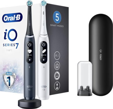 Oral-B iO 7 DUO černý a bílý