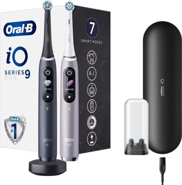 Oral-B iO 9 DUO černý a růžový