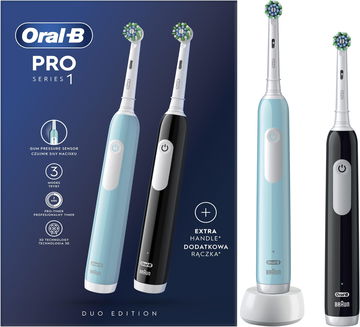 Oral-B Pro 1 DUO modrý a černý