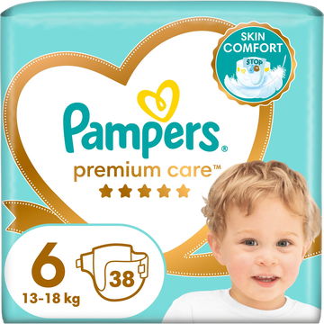 PAMPERS Premium Care vel. 6 (38 ks)