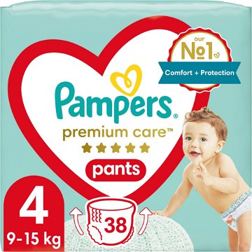 PAMPERS Pants Premium Care Maxi vel. 4 (38 ks)