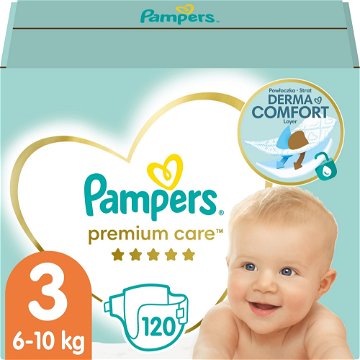 PAMPERS Premium Care Midi vel. 3 (120 ks)