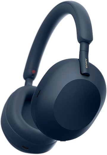 Sony Noise Cancelling WH-1000XM5, modrá