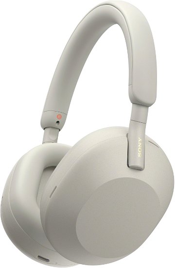 Sony Noise Cancelling WH-1000XM5, stříbrná