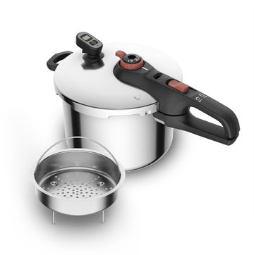 Tefal Tlakový hrnec 6 l Secure Chrono P2590701 LEVNĚ