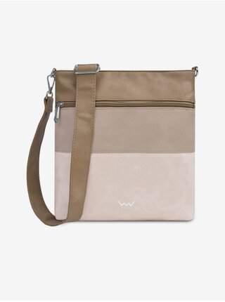 Béžová dámská crossbody kabelka VUCH Prisco Creme