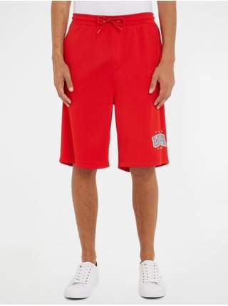 Červené pánské kraťasy Tommy Jeans Modern Sport
