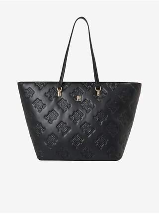 Černá dámská kabelka Tommy Hilfiger Refined Tote Mono