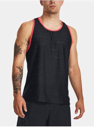 Černé pánské sportovní tílko Under Armour UA RUN EVERYWHERE SINGLET