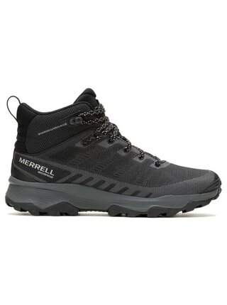 Černé pánské kotníkové outdoorové tenisky MERRELL Speed Eco Mid Waterproof