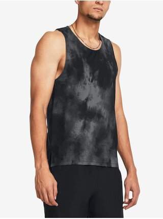 Černé pánské sportovní tílko Under Armour UA LAUNCH ELITE PRT SINGLET