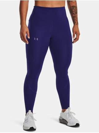 Modré dámské sportovní legíny Under Armour SF Rush Ank Leg Perf-BLU