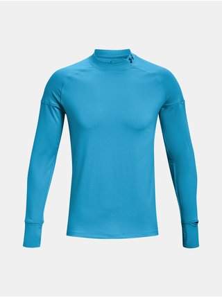 Modré pánské sportovní tričko Under Armour UA OUTRUN THE COLD LS