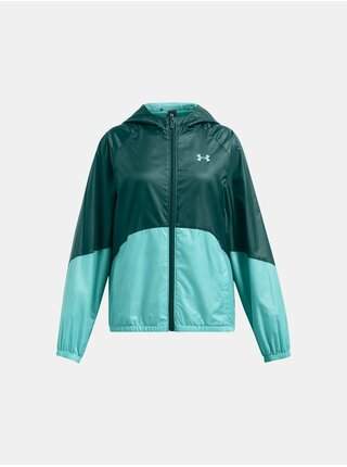 Petrolejová holčičí bunda Under Armour UA Sport Windbreaker