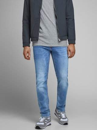 Světle modré slim fit džíny Jack & Jones Tim