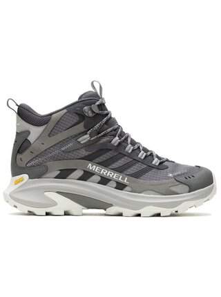 Šedé pánské kotníkové outdoorové tenisky MERRELL Moab Speed 2 Mid GTX