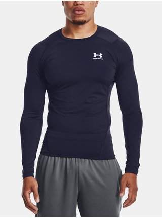 Tričko Under Armour UA HG Armour Comp LS - tmavě modrá