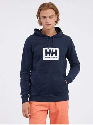 Tmavě modrá pánská mikina s kapucí HELLY HANSEN HH Box Hoodie Helly