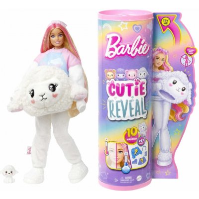 TOP 4. - Barbie Cutie Reveal Pastelová edice Ovečka