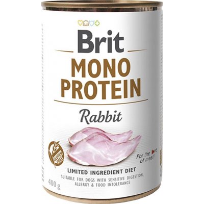TOP 4. - Brit Mono Protein Rabbit 400 g