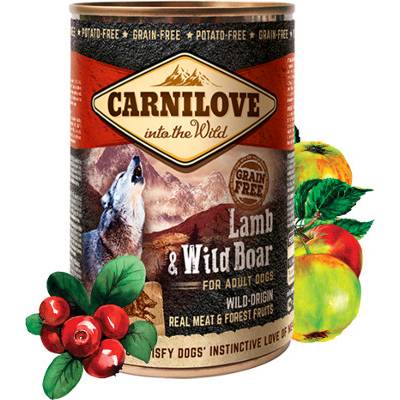 TOP 2. - Carnilove Wild Meat Lamb & Wild Boar 400 g