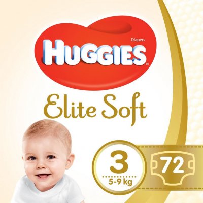 TOP 1. - Huggies Extra Care 3 72 ks